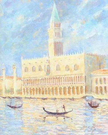 Venice Scene oil painting